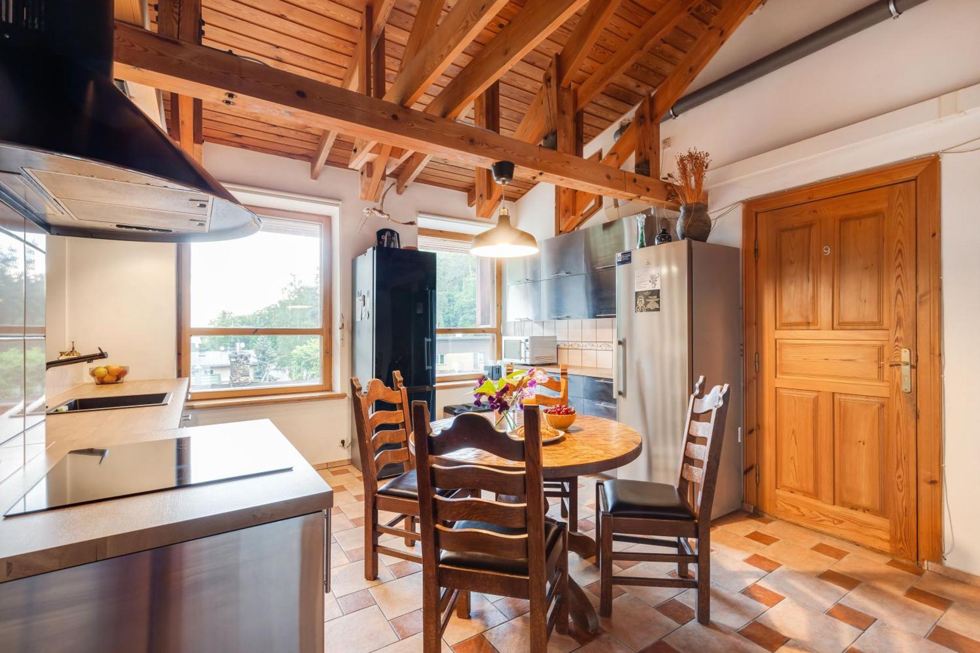 House Of Sun Bed & Breakfast Vilnius Bagian luar foto